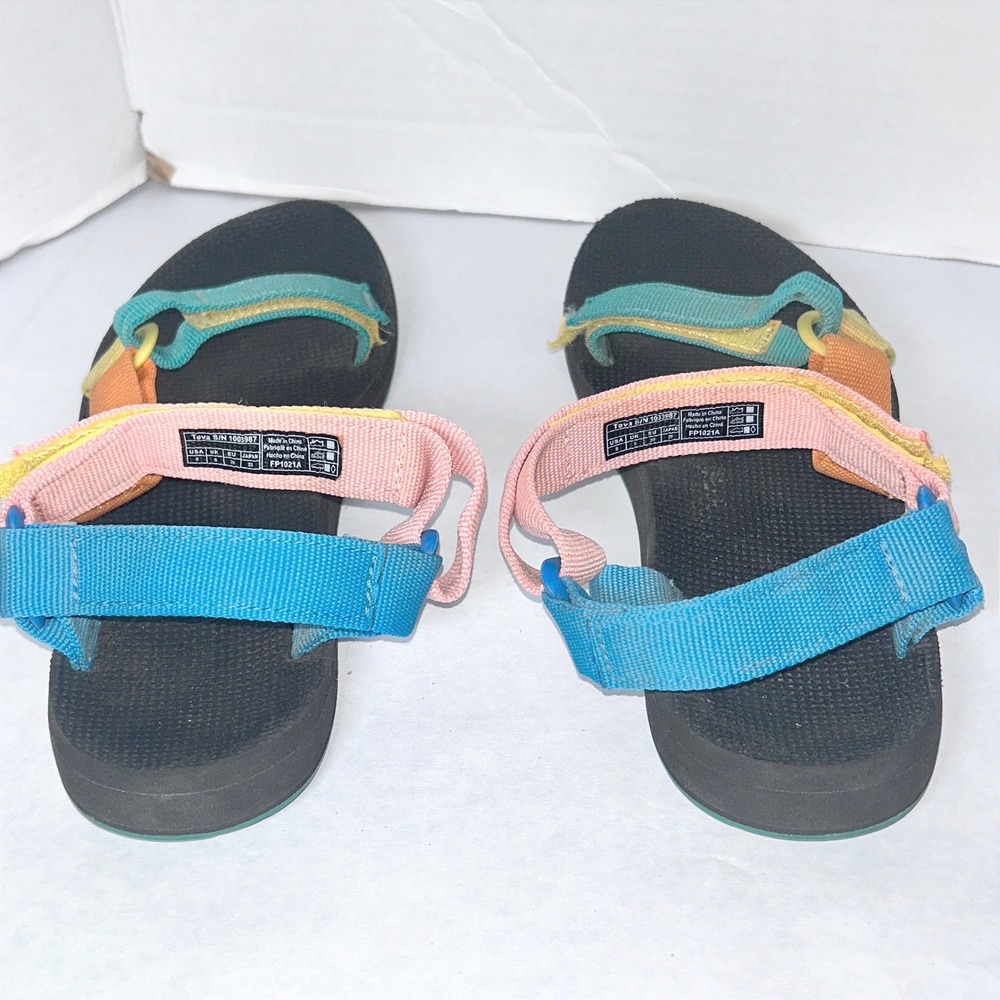 Teva Original Universal Sandals Women's 8 Multicolor Sport Hiking - Picture 4 of 6